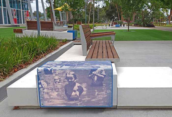 Reflecting the 'Penrith-ness' through art. Photo: Pat on the Back Images.