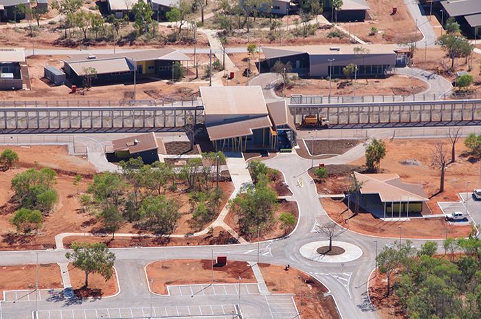 West Kimberley Regional Prison, nearing completion.