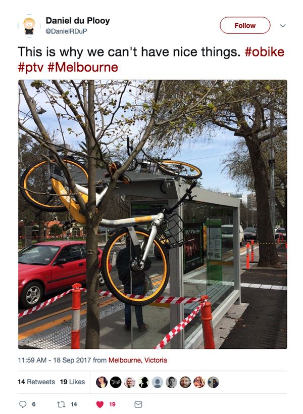 Tweet-bike