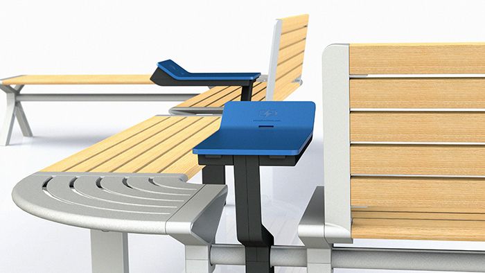 ARIA is a kit of parts to configure the shape you want.