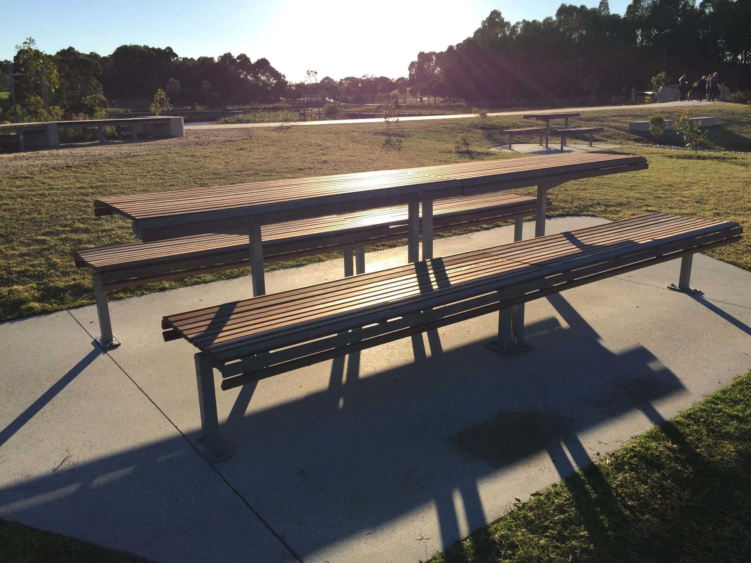 Silhouettes in the park 2