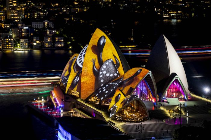 Sydney Opera House for Vivid 2016. Credit: Destination NSW