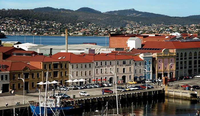 Sullivans Cove, the Hunter Street precinct and Constitution Dock have served Hobart since it was founded in 1804.