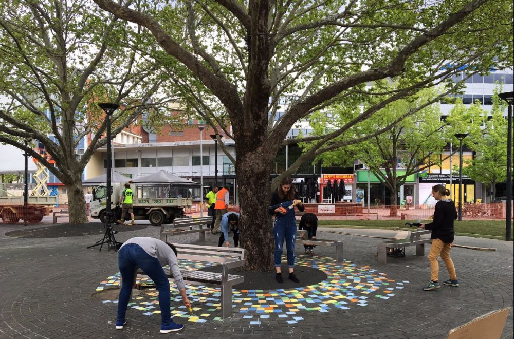 Painting Garema Place
