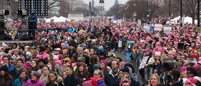 Washington Women's March. Photo: Kamala Harris