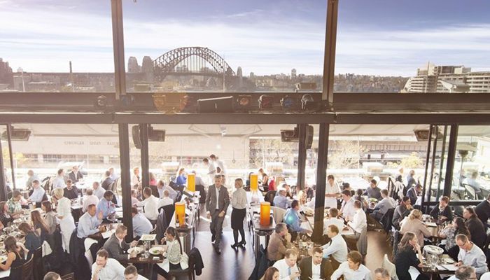 The Street Furniture Australia 30th Birthday party will overlook the Future Street at Circular Quay.