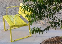 Forum Seat (1-seater), in Brilliant Yellow.