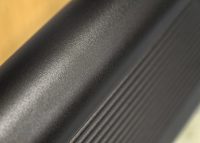 Aero Leaning Rail (AR1) wall fixed, powder coated in Night Sky.