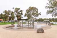 The Harry Clark Water Play area.
