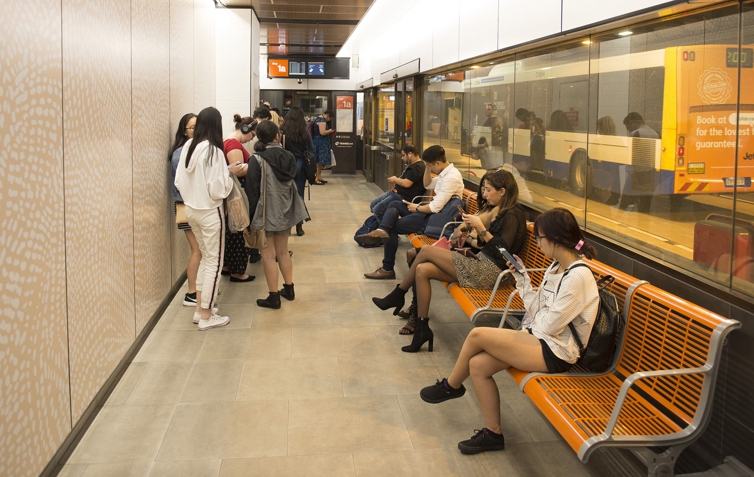 Some 80,000 passengers use the station each week.